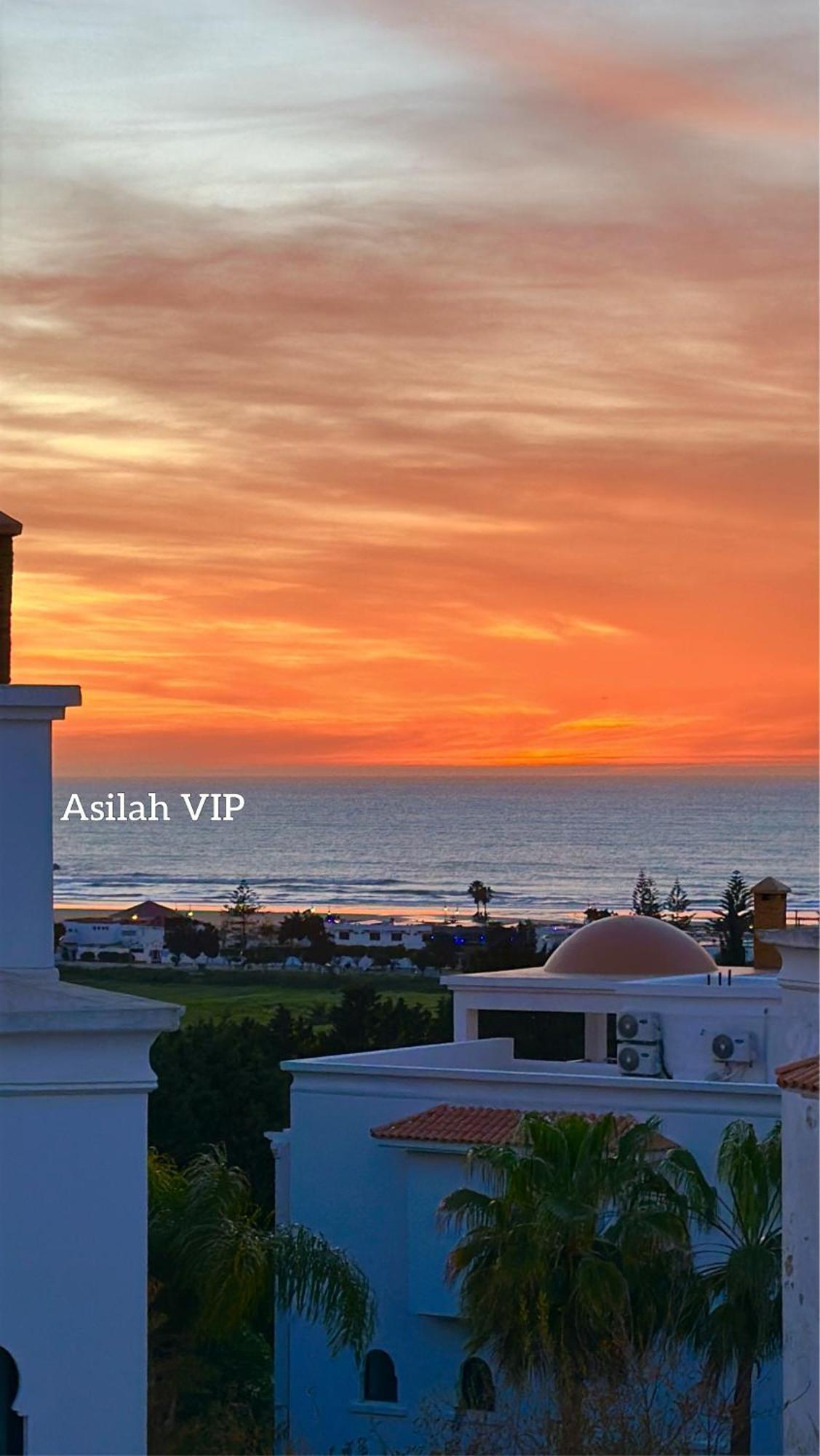 Asilah Vip - Haut Standing - Vue Mer - Piscines - Plage A 5 Minute - Garage Privee - Acces Pmr Экстерьер фото